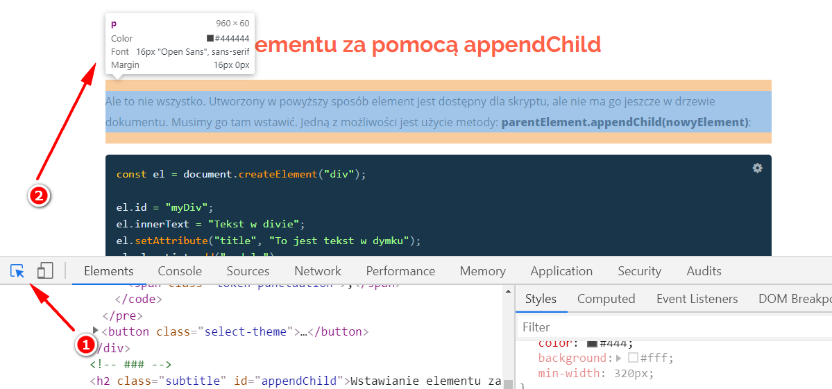 ikonka badania elementów
